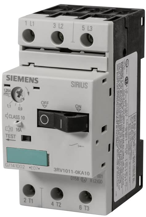 3RV1011 0KA10 Siemens Sirius Control Parts