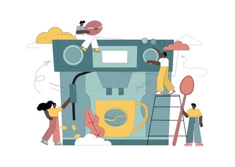 Coffee Concept. Coffee Lovers Stock Vector - Illustration of vector ...