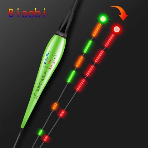 Biaobi Smart Fishing Led Light Float Luminous Glowing Float Fish Bite