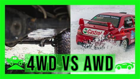 4wd Vs Awd [ A Explanation Anyone Can Understand ] Youtube