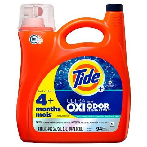 Tide Ultra OXI Odor Eliminators 4 31 l 94 prania Uniwersalny żel do