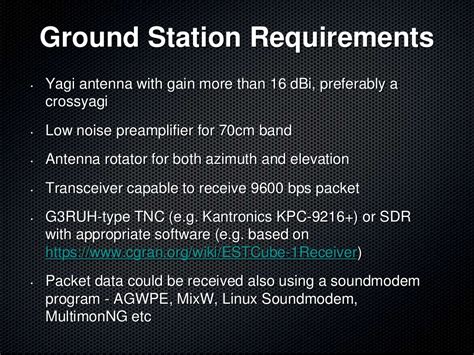 Design & Implementation of a Cube Satellite