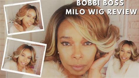 Bobbi Boss Synthetic Hair 13x5 HD Lace Front Wig MLF 671 MILO For