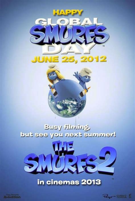 Smurfs 2 Trailer: Smurfs 2 Movie Poster