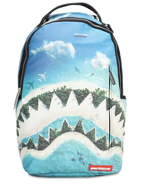 Sprayground Republic Of Shark Island Backpack