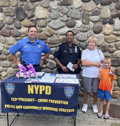 NYPD 123rd Precinct On Twitter Today Our Crime Prevention Officer