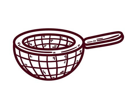 Strainer Kitchen Utensil Vector Art At Vecteezy