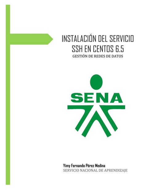 Instalación ssh centos PDF