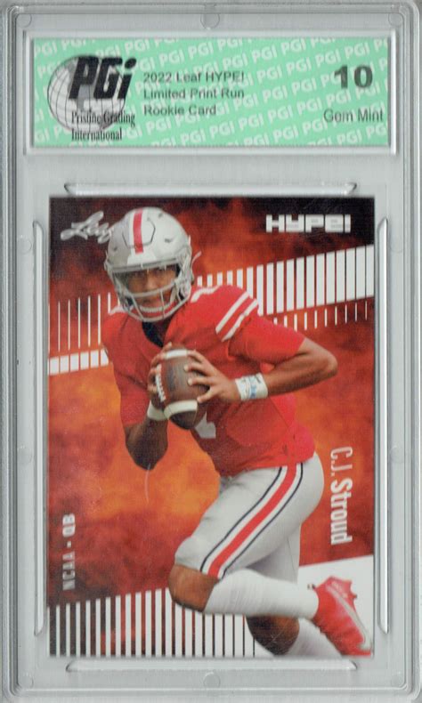 c j stroud rookie card 9