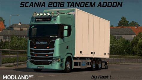 Tandem Addon For Next Gen Scania By Kast Siperia Mod For Ets