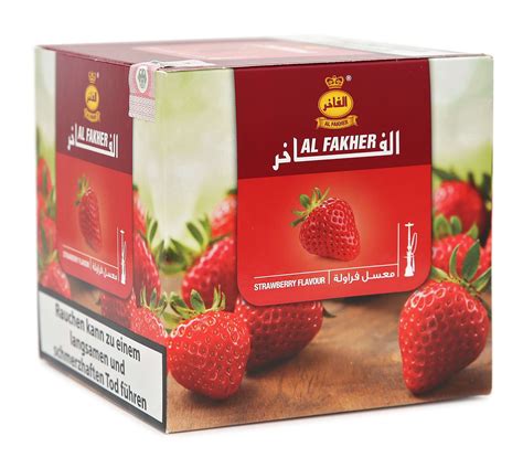 Al Fakher Strawberry Shisha Tabak 1kg ELWANO