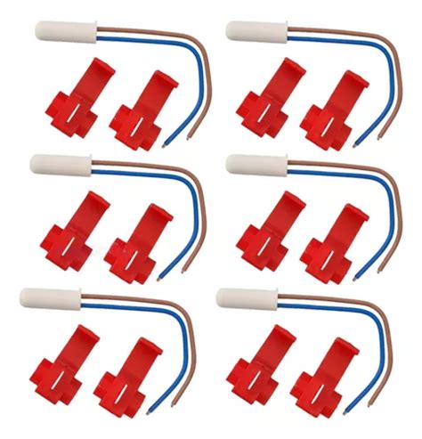 Kit 6 Sensor De Degelo Geladeira Consul Crd37 Crd36 Crd48