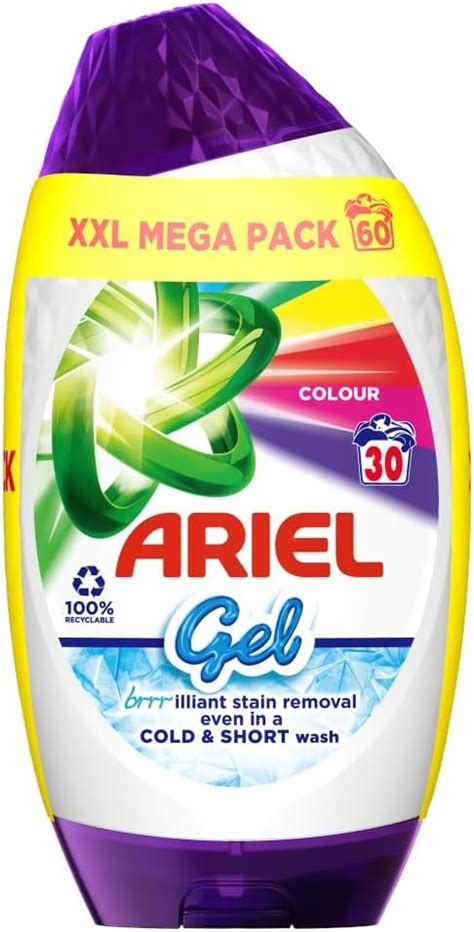 Ariel Colour Washing Liquid Gel 2100ml 60w Uk Grocery