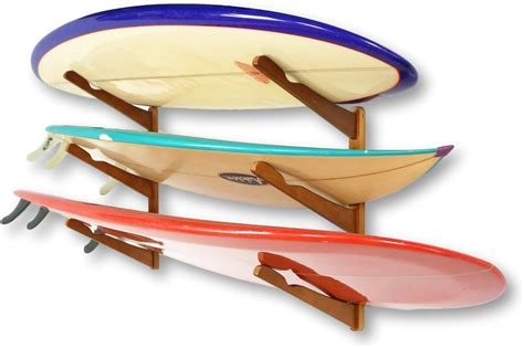 Cor Surf Estante De Tabla De Surf Exhibici N De Estante De Pared