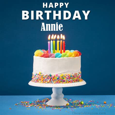 100 Hd Happy Birthday Annie Cake Images And Shayari