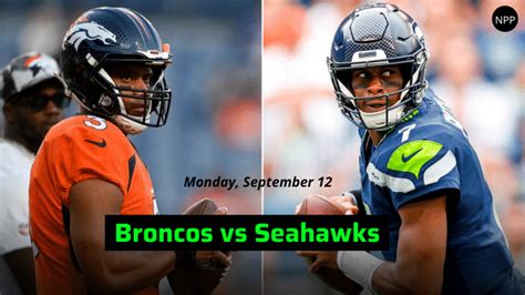 Broncos vs Seahawks Live Stream: Time, TV Channel, Preview