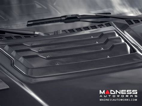 Ford Raptor Carbon Fiber Hood Vent Oe Style Gloss By Anderson