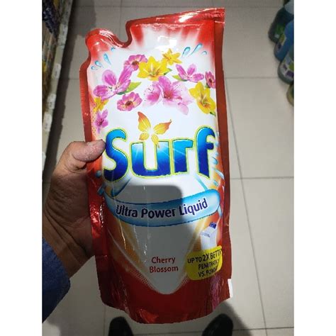 Surf Liquid Detergent Rose Fresh And Cherry Blossom Pouch Ml