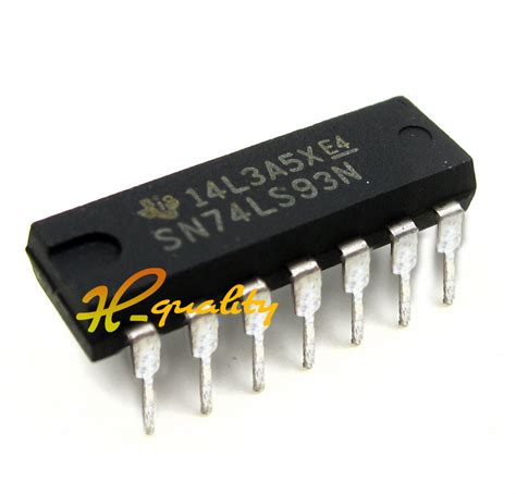 2PCS SN74LS93N 74LS93 TI IC 4 BIT BINARY COUNTER 14 DIP NEW HIGH