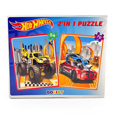 GOKIDY Hot Wheels IN Puzzle