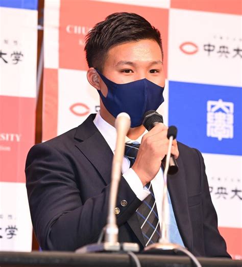 中大・森下翔太「正直ビックリ」 阪神1位指名に驚き「順位に恥じないようなプレーを」阪神タイガースデイリースポーツ Online