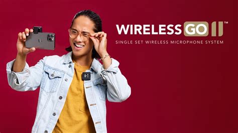 Wireless GO II | Dual Wireless Mic System | RØDE