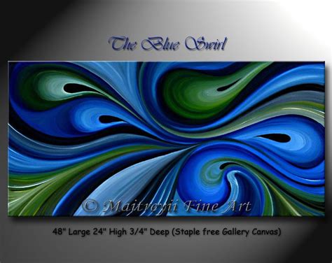 Swirl Abstract Painting at PaintingValley.com | Explore collection of ...