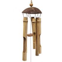 Floristik Ie Wind Chime Bamboo Decoration For Hanging Balcony Cm