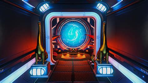 Capital ship interior design. (Multiple pictures) : r/NoMansSkyTheGame