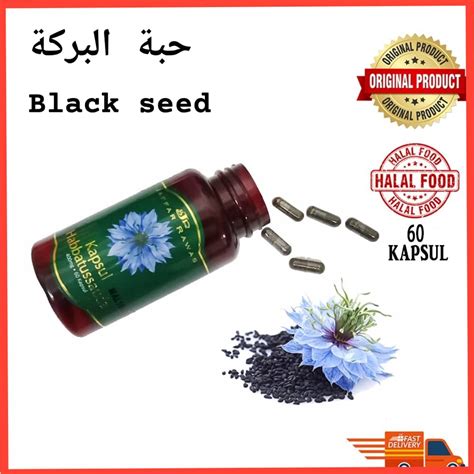 Jaffar Rawas Habbatus Sauda Kapsul Serbuk Capsule Black Seed Powder