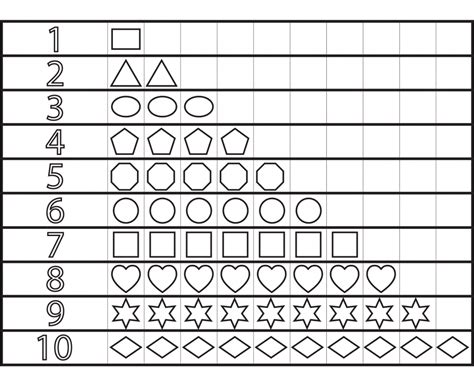 Printable Number And Shapes Activity Shelter