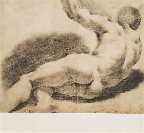 Distractio Infinita Guercino Study Of A Nude Boy 1616 1617 Black