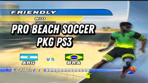 PRO BEACH SOCCER PS2 PKG PS3 FUTEBOL DE AREIA YouTube