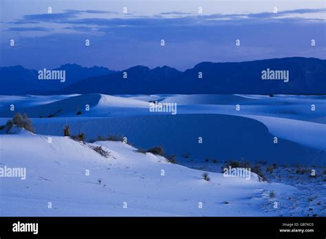 White Sands National Monument New Mexico Stock Photo Alamy