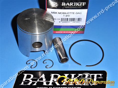 Piston Ø47mm Pour Kit 75 Barikit Carré Aluminium Mono Segment