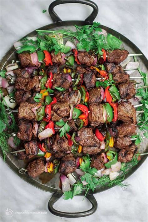 Best Beef Shish Kabob Recipe How To The Mediterranean Dish