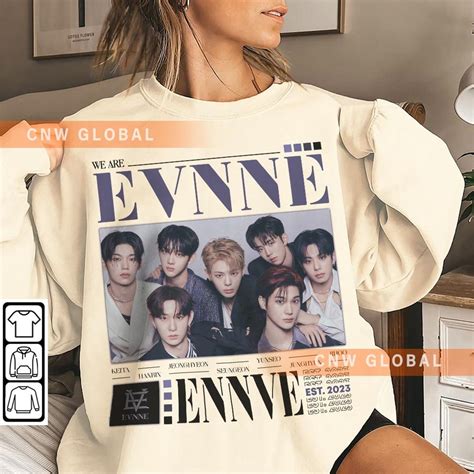 EVNNE Kpop Sweatshirt Target Me Album Merch V3 EVNNE Debut - Etsy