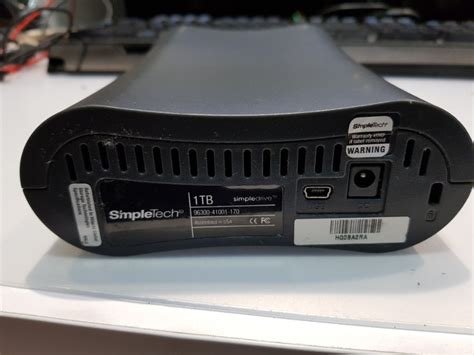 SimpleTech SimpleDrive 1TB External HDD, Computers & Tech, Parts ...