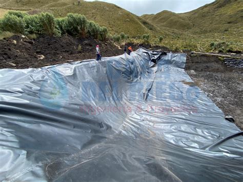 Proyecto Reservorios Con Geomembrana Para Cosecha De Agua En Los