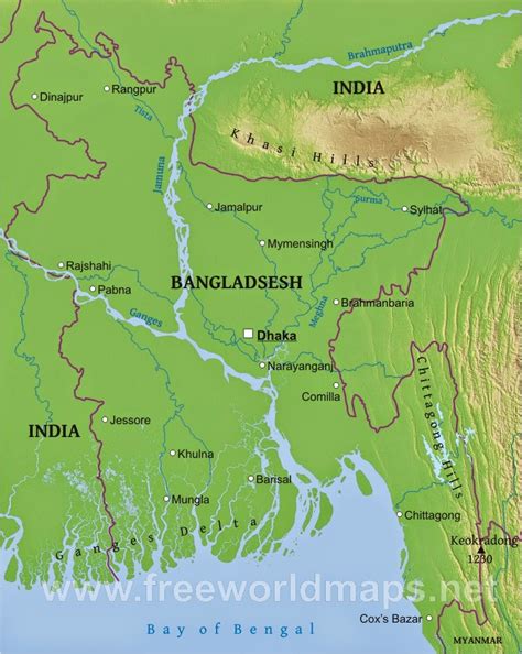 Bangladesh's Climate Change: Geography