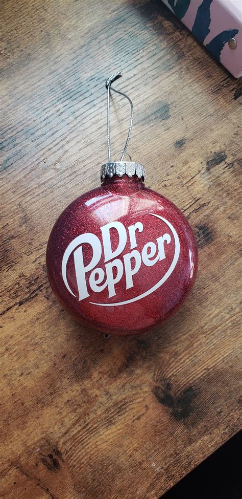 Dr Pepper Themed Ornament Etsy