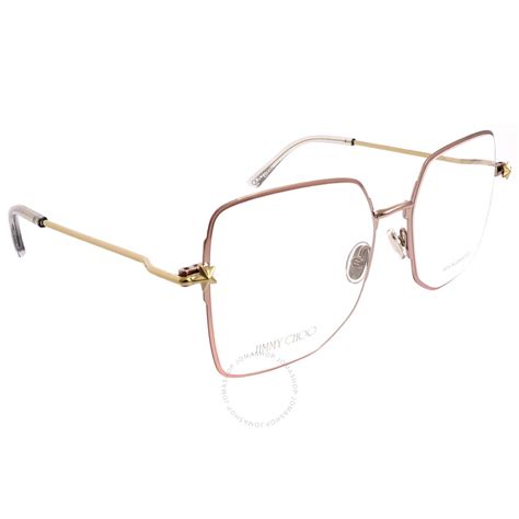 Jimmy Choo Demo Square Ladies Eyeglasses Jc262 035j 55 716736243078 Eyeglasses Jomashop