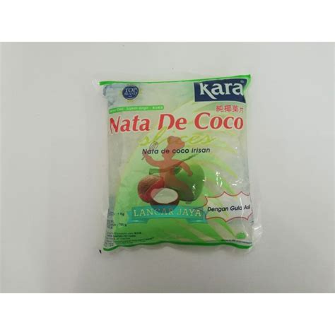 Jual Nata De Coco Slice Kara Nata De Coco Kg Shopee Indonesia