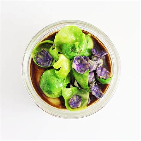 Potato Cream With Truffles Red Wine Sauce And Brussel Sprouts Sauteed In Butter Brussel