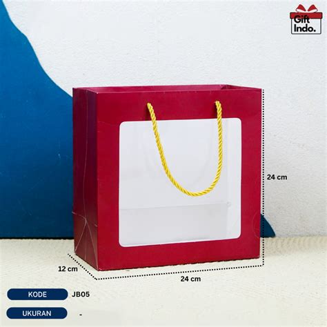 Jual Paperbag Mika Transparan Paperbag Tali Paperbag Mika Paper