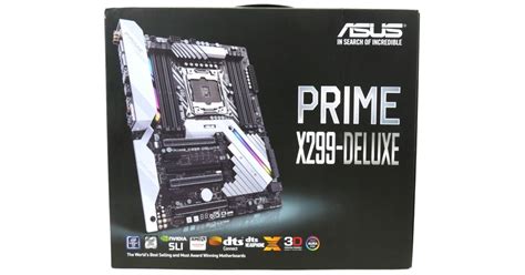ASUS PRIME X299-DELUXE Motherboard Review