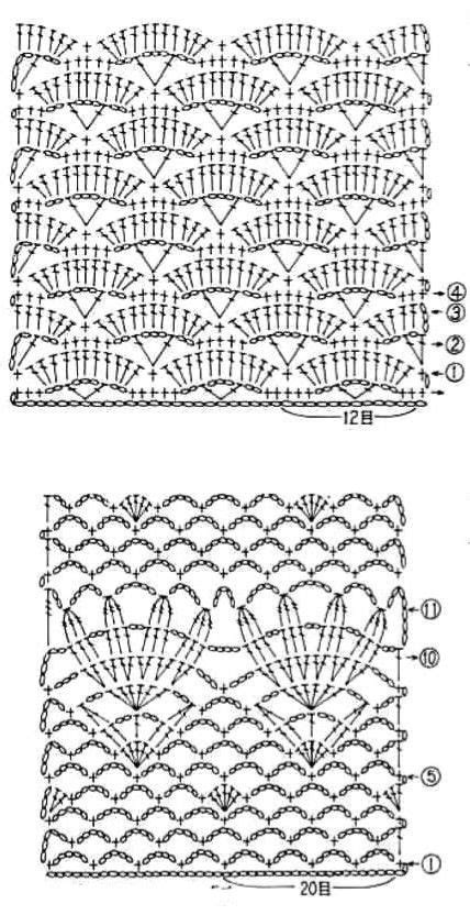 Pin Di Elisa Jaimes Su Puntos En Crochet Punto Uncinetto Schemi