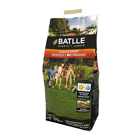 Agrogarden Semillas Césped Rústico Y Decorativo Batlle 5 Kilo Saco