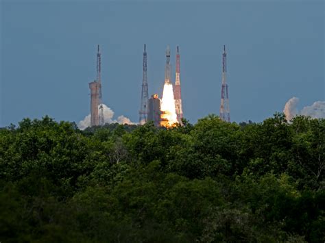 Chandrayaan-3: India launches rocket to land spacecraft on moon | Space ...