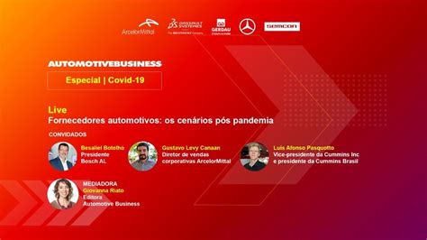 Fornecedores Automotivos Os Cen Rios P S Pandemia Youtube